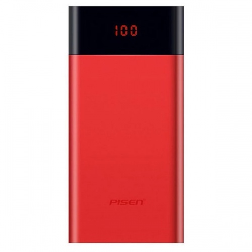 Внешний аккумулятор Pisen TS-D212 10000 мАч Red