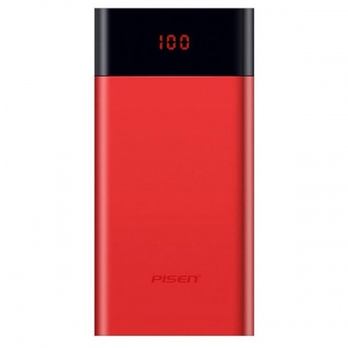 Внешний аккумулятор Pisen TS-D212 10000 мАч Red