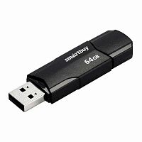 Флешка USB 3.0 SmartBuy Clue 64Gb Black