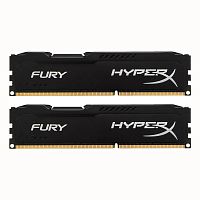 Модуль памяти DIMM Kingston HyperX Fury Black Series HX318C10FBK2/16 DDR3 2x8GB 1866MHz