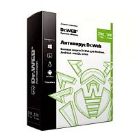 Антивирус Dr.Web (2 ПК-1 год/1 ПК-2 года)