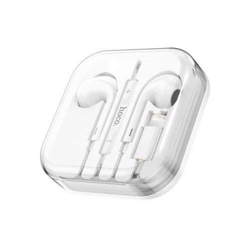 Гарнитура Hoco M1 Max Lightning White фото 2
