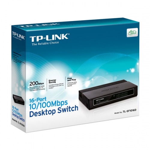 Коммутатор TP-LINK TL-SF1016D фото 5