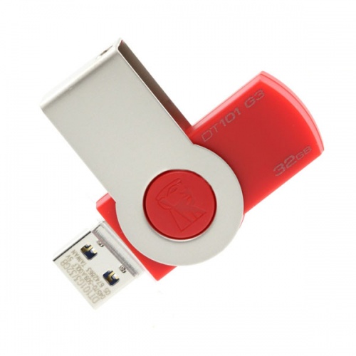 Флешка Kingston DataTraveler 101 G3 32Gb Red фото 4