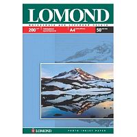 Фотобумага LOMOND глянец, А4, 200г/м2, 50 листов