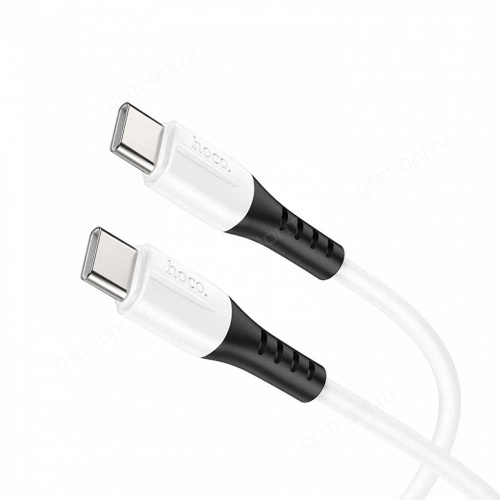 Кабель Hoco X82 USB Type-C-USB Type-C White (1 м)