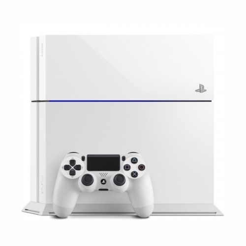 Sony PlayStation 4 500Gb White фото 3