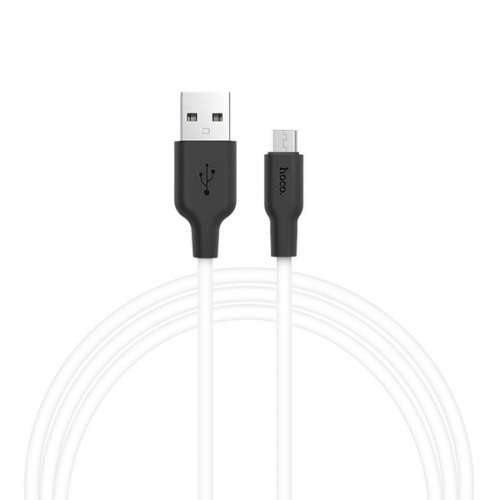 Кабель Hoco X21 USB AM-microBM White (1 м) фото 5