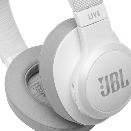 Гарнитура JBL LIVE 500BT White фото 3