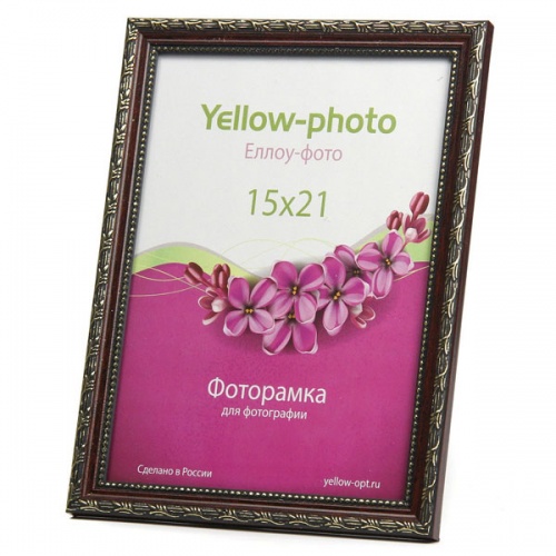Фоторамка 15х21 Yellow-photo "Камышок", бордовый Фоторамка 15х21 Yellow-photo "Камышок", бордовый