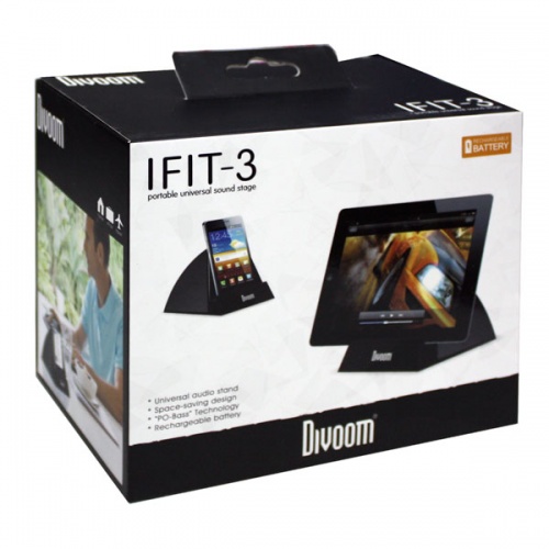 Портативная акустика DIVOOM iFit-3 Black фото 2