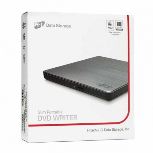 Оптический привод внешний DVD-RW LG GP57EB40 Black фото 3