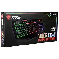 Клавиатура MSI Vigor GK-40 RGB Black USB