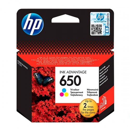 Картридж HP 650 (CZ102AE) Tri-Colour