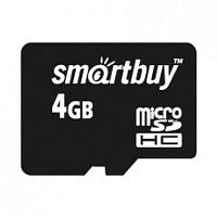 Карта памяти microSD SmartBuy 4Gb Class 4