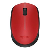 Мышь Logitech M170 Wireless Black-Red