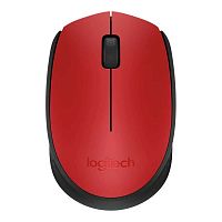 Мышь Logitech M170 Wireless Black-Red