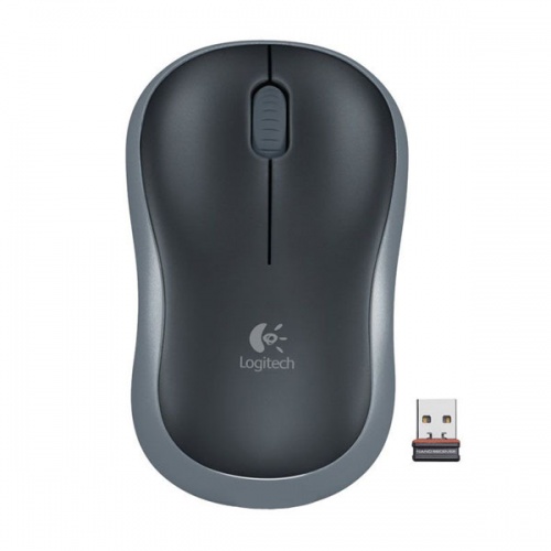 Мышь Logitech M185 Wireless Black-Grey