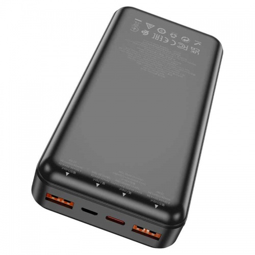 Внешний аккумулятор Hoco J108A 20000 мАч Black фото 2