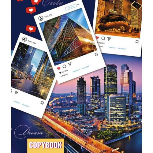 Тетрадь общая "Любимые фотографии" A5, 48 л, клетка