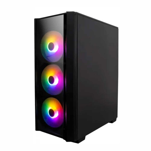 Корпус 1STPLAYER FIRE DANCING V4-G ATX RGB Black фото 2