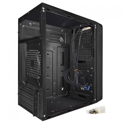 Корпус ExeGate BAA-108 mATX Black фото 2