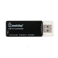 Картридер USB 2.0 Smartbuy SBR-749-K Black