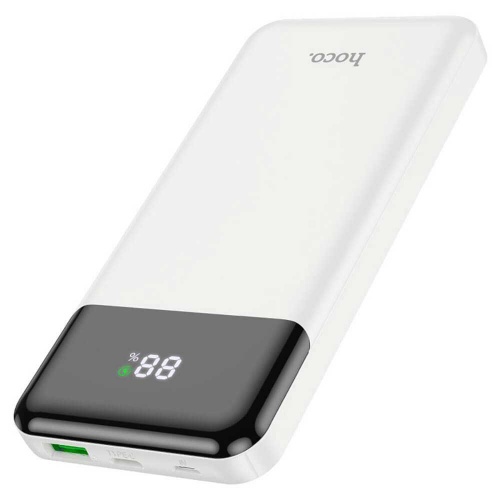 Внешний аккумулятор Hoco J102 20W 10000 мАч White фото 2