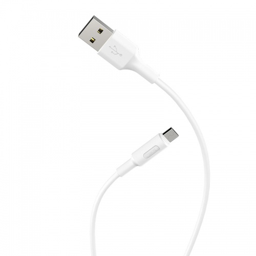 Кабель Hoco X25 USB AM-microBM White (1 м) фото 2