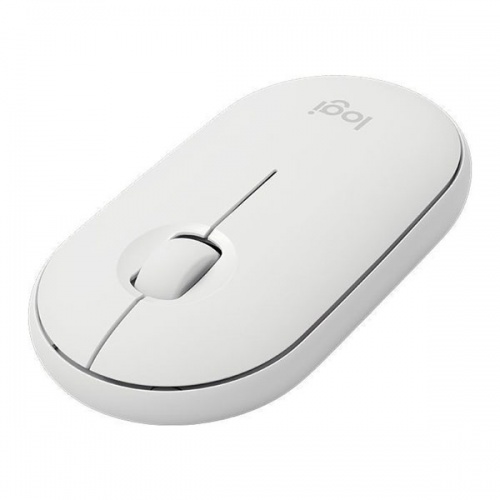 Мышь Logitech Pebble M350 Silent White Multi-mode  фото 3