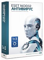 ESET NOD32 Антивирус (3 ПК/1 год), Box