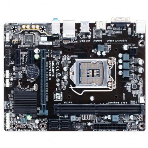 Материнская плата Gigabyte GA-H110M-H, RTL