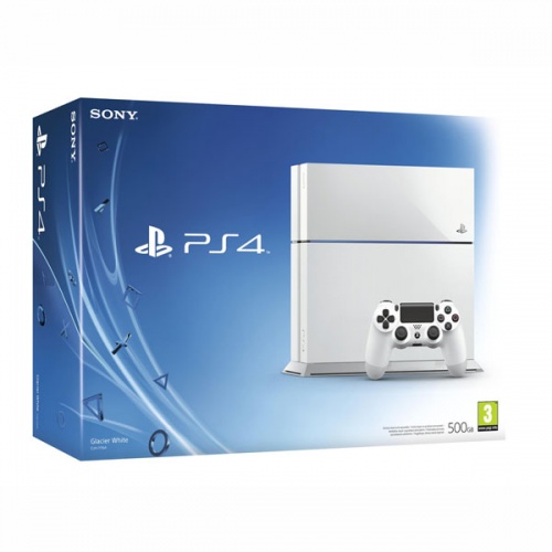 Sony PlayStation 4 500Gb White фото 5
