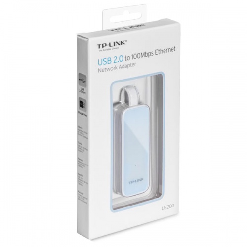 Сетевой адаптер TP-LINK UE200 USB 2.0 