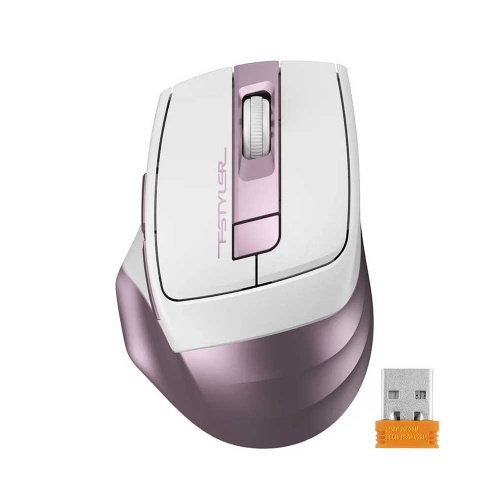 Мышь A4Tech Fstyler FG35 Pink-White Wireless фото 4