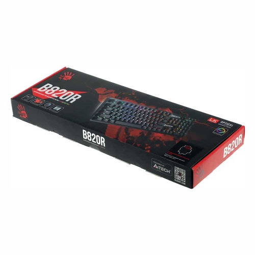 Клавиатура A4tech Bloody B820R Red Switches RGB USB фото 2