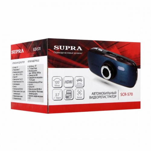 Автомобильный видеорегистратор Supra SCR-570 фото 5