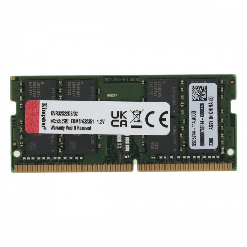 Модуль памяти So-DIMM Kingston KVR32S22D8/32 DDR4 32GB 3200MHz