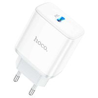 Зарядное устройство Hoco C104A PD20W + QC 3.0 + кабель Type-C White