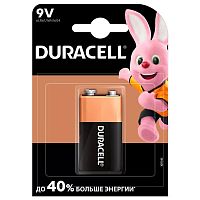 Батарейка Duracell 6LR61/Крона (Alc, 9V) (1 шт)