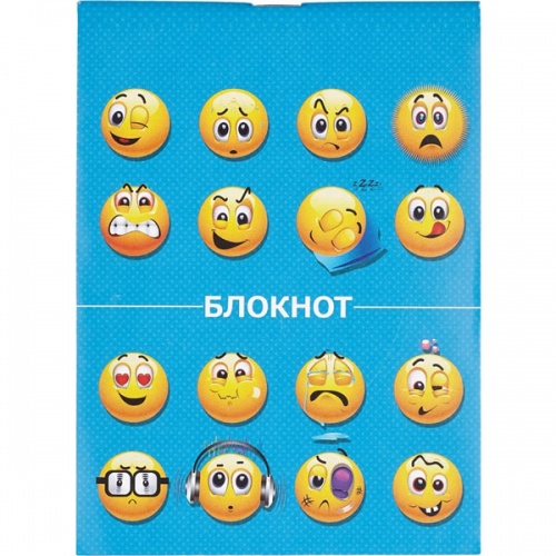 Блокнот "Smile" A6, 40 л, клетка Блокнот "Smile" A6, 40 л, клетка