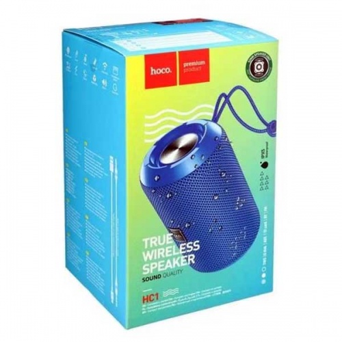 Портативная акустика Hoco HC1 Bluetooth Blue фото 5