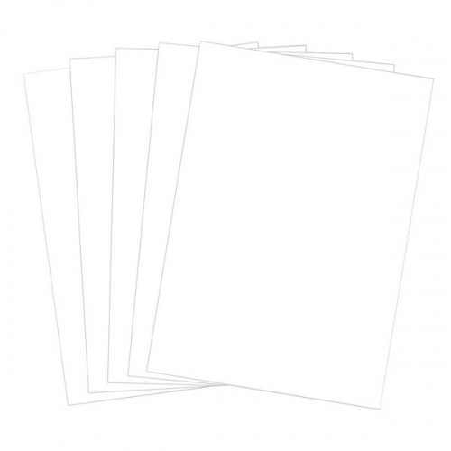 Белый картон "Дино" A4, 1 лист