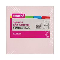 Стикеры Attache Selection (76х76, 100 л, розовый пастель)
