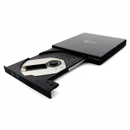 Оптический привод внешний DVD-RW Gembird DVD-USB-02 Black фото 3