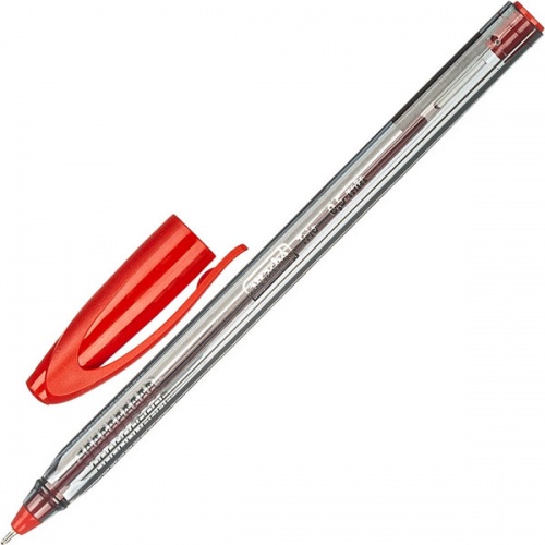Ручка шариковая Attache Glide Trio (0.5 мм, красный)