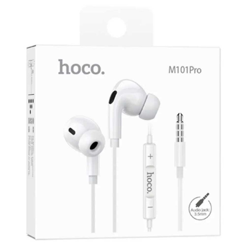 Гарнитура Hoco M101 Pro White фото 4 Гарнитура Hoco M101 Pro White фото 4