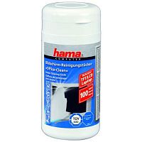 Чистящие салфетки Hama для экранов (100 шт)