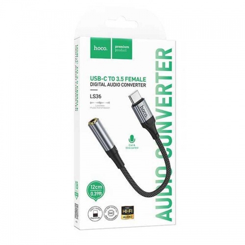 Внешняя звуковая карта Hoco LS36 Audio USB-C фото 2 Внешняя звуковая карта Hoco LS36 Audio USB-C фото 2