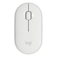 Мышь Logitech Pebble M350 Silent White Multi-mode 